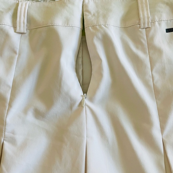 Puma golf skort size 8 white and neon yellow - Picture 10 of 12